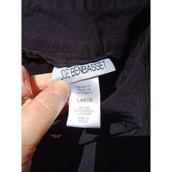 Pants Joe Benbasset Black Women's Super Stretchy Large 12/14 - Picture 4 of 5